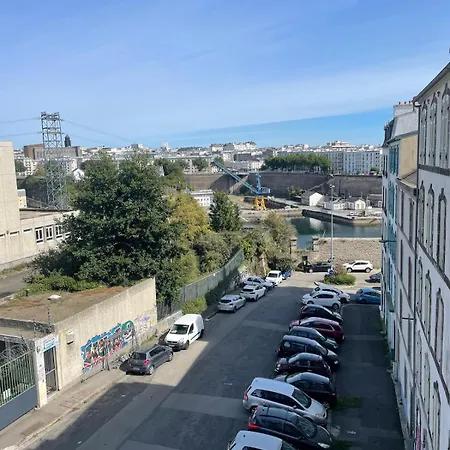 דירה Sejour Calme Au Coeur De Brest, Vue Sur La Rade *